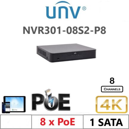 alarmpoint - Uniview - NVR301-08S2-P8