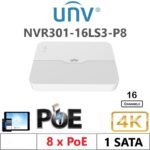 alarmpoint - Uniview - NVR301-16LS3-P8