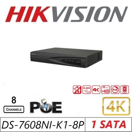 alarmpoint - hikvision - DS-7608NI-K1-8P