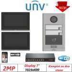 alarmpoint - Uniview - IP komplet za dva stana