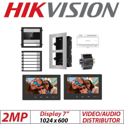 alarmpoint - hikvision - komplet dva stana 2 wire