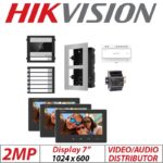 alarmpoint - hikvision - komplet za 3 stana 2 wire