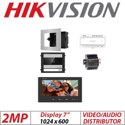 alarmpoint - hikvision - komplet za jedan stan 2 wire